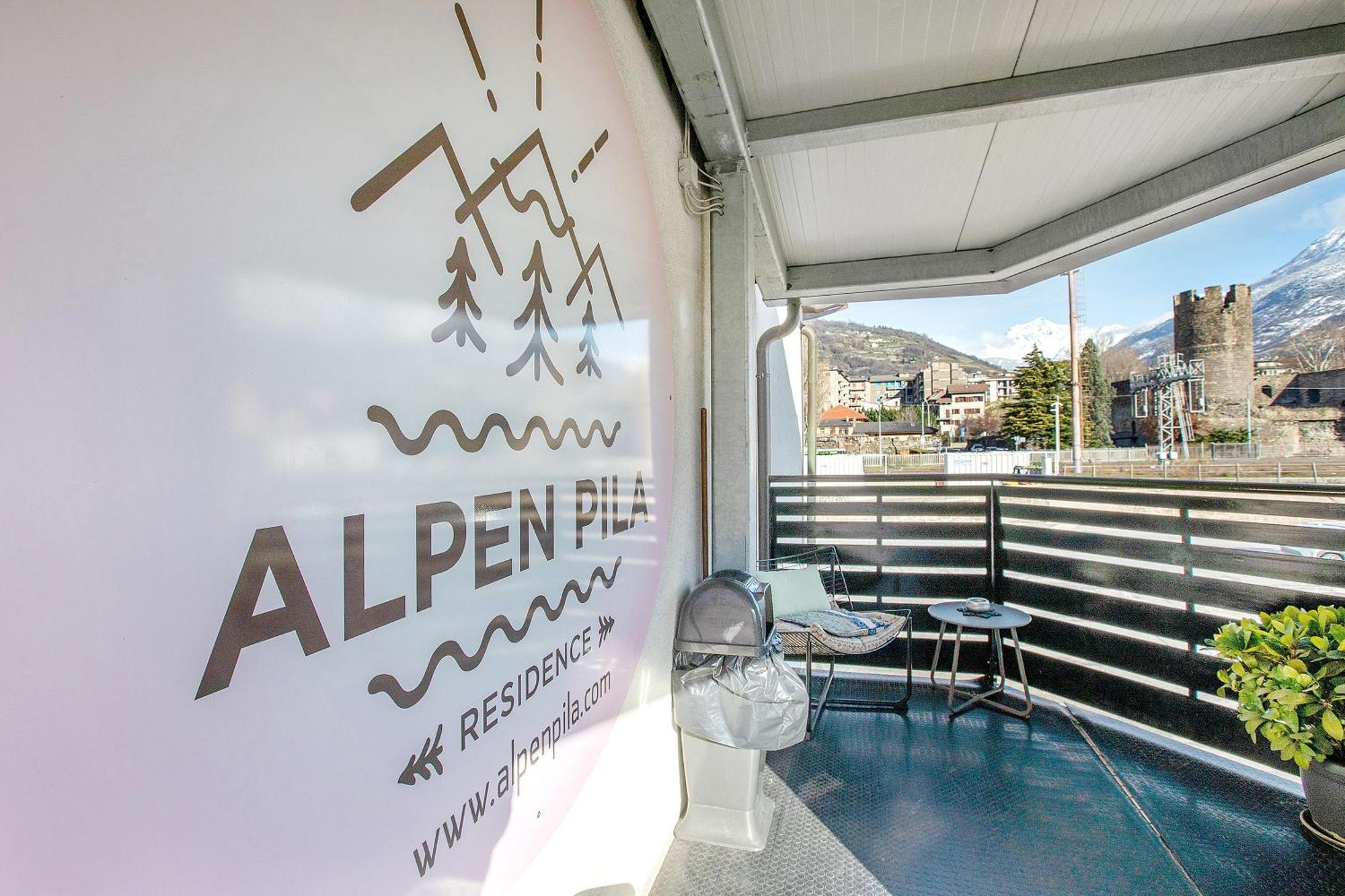 Alpen Pila Residence Loft 1 アオスタ エクステリア 写真